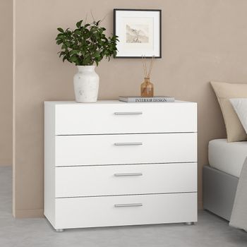 Pepe White 4 Drawer Chest