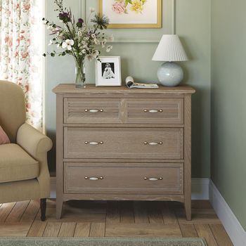 Ennis Natural Matt Lacquered 3 Drawer Chest