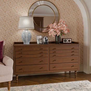 Williamson Mid Gloss Lacquered 4+4 Drawer Chest