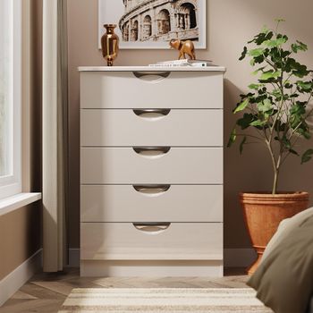 Camden Cashmere 5 Drawer Chest