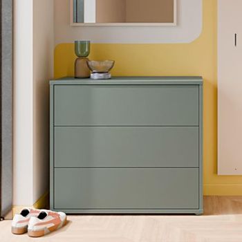 Alice Springs Sage Green 3 Drawer Chest