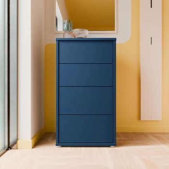 Alice Springs Night Blue 4 Drawer Tall Chest
