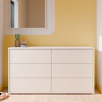 Alice Springs Sand 6 Drawer Large Chest
