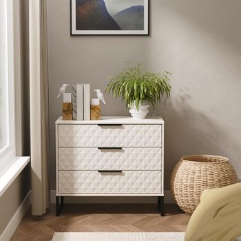 Harlequin 3 Drawer Kashmir Matt Chest