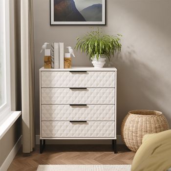 Harlequin 4 Drawer Kashmir Matt Chest