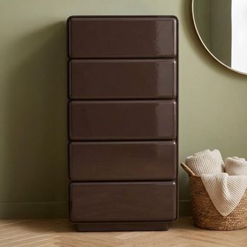 Lizzie 5 Drawer Chestnut Chest