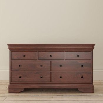 Antoinette 4+3 Drawer Wide Cherrywood Chest