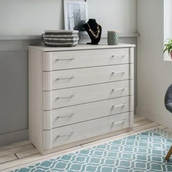 Luxor 3+4 Bedside Chest Dresser - Sizes Available
