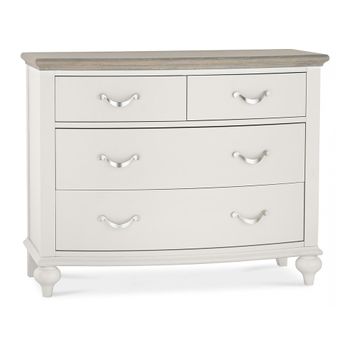 Montreux Grey Washed Oak and Soft Grey 2+2 Drawer Chest