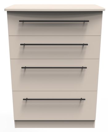 Beverley Cashmere 4 Drawer Deep Chest