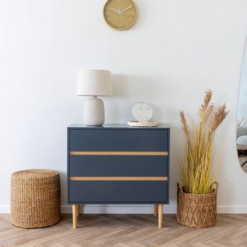 Bisley Dark Grey 3 Drawer Chest