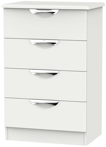 Camden Midi Grey 4 Drawer Chest