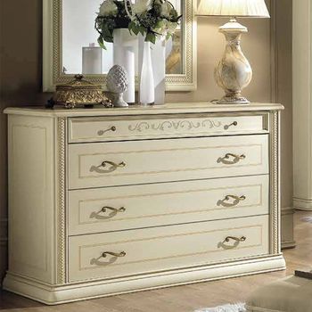 Siena Italian Ivory 4 Drawer Single Dresser