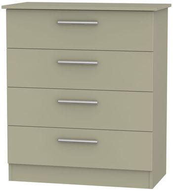 Contrast Mushroom 4 Drawer Chest