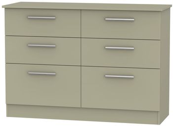 Contrast Midi Mushroom 6 Drawer Chest