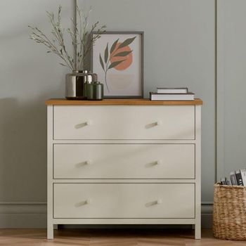 Coxmoor Ivory 3 Drawer Chest