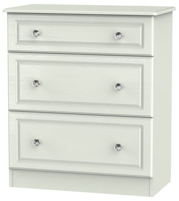 Crystal Cashmere 3 Drawer Deep Chest