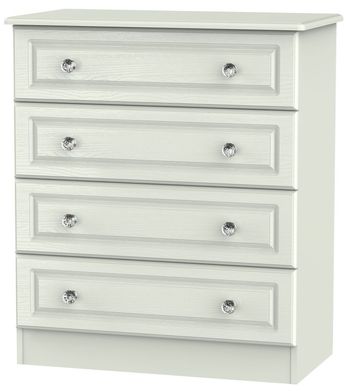 Crystal Cashmere 4 Drawer Chest