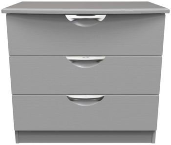Flora Grey Ash 3 Drawer Small Chest