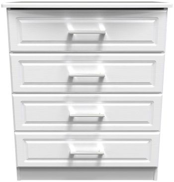Gina White 4 Drawer Chest