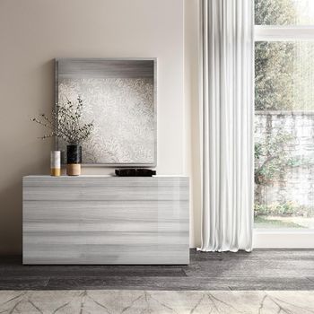 Mia Grey 3 Drawer Dresser