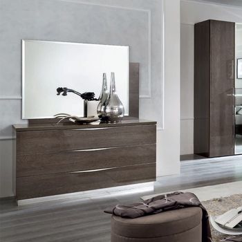 Platinum Italian 3 Drawer Small Dresser