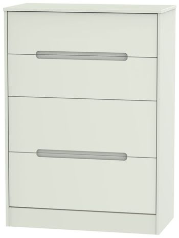 Monaco Cashmere Matt 4 Drawer Deep Chest