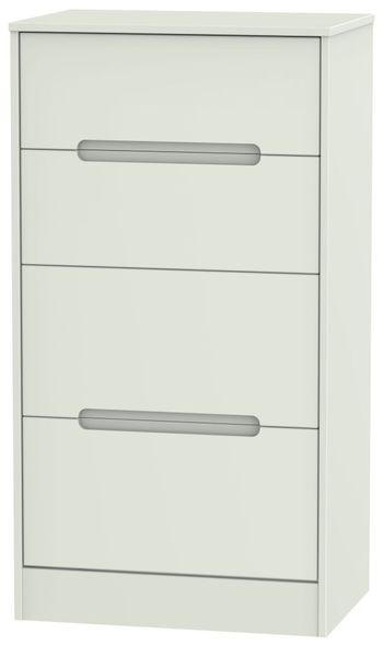 Monaco Cashmere Matt 4 Drawer Deep Midi Chest
