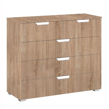 Aditio Sonoma Oak 3+2 Drawer Chest