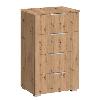 Alabama Artisan Oak Narrow 4 Drawer Chest