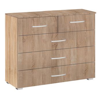 Alegro Sonoma Oak 3+2 Drawer Chest