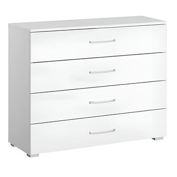Alegro Alpine White 4 Drawer Chest