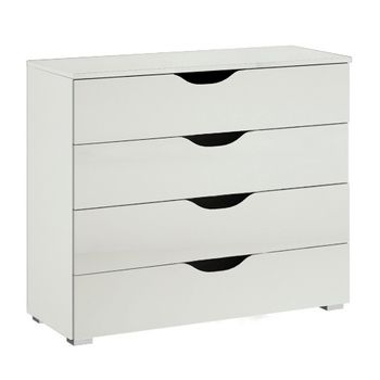Arnstein Alpine White 4 Drawer Chest