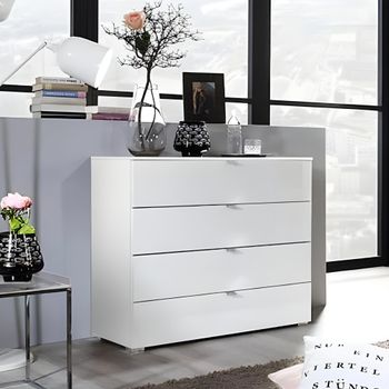 Erimo Glass Bedside / Chest - Sizes Available