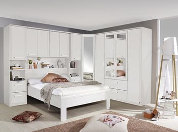 Rivera White Bedside / Chest - Sizes Available