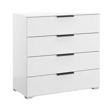 Skat Meridian Alpine White 4 Drawer Chest