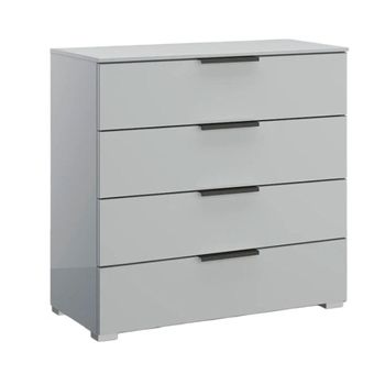 Skat Meridian Silk Grey 4 Drawer Chest