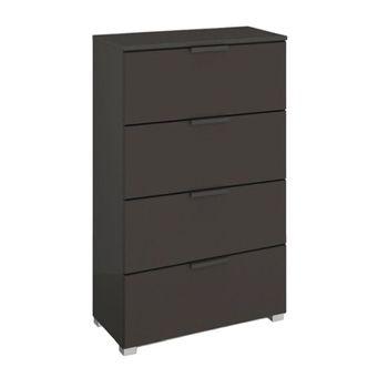 Skat Meridian Graphite 4 Drawer Narrow Chest
