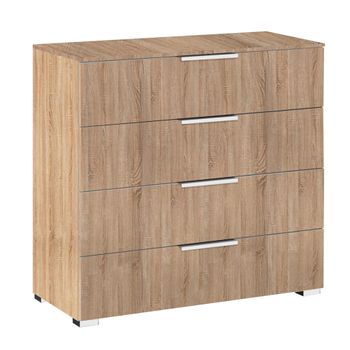 Texas Sonoma Oak 4 Drawer Chest