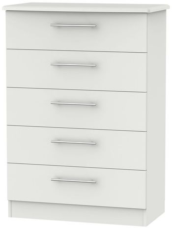 Sherwood Grey 5 Drawer Chest