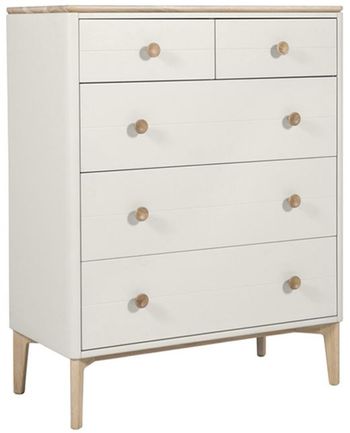 Marlow Cashmere Oak 2+3 Drawer Chest