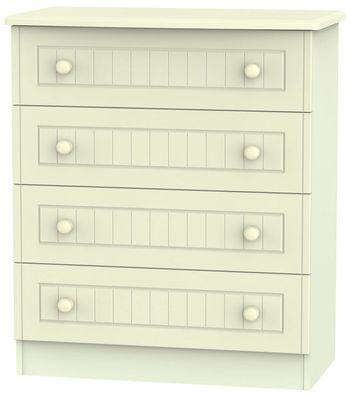 Warwick Cream 4 Drawer Chest