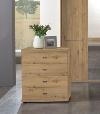 Dakar 2 Bedside / Chest / Slate Handles Dresser - Sizes Available