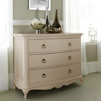 Ivory 3 Drawer Chest