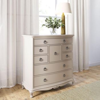 Ivory 8 Drawer Chest