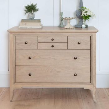 Toulon Oak 6 Drawer Chest