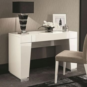 Canova Italian White Gloss Dressing Table