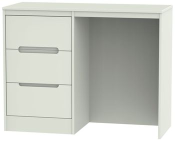 Monaco Cashmere Matt 3 Drawer Single Dressing Table