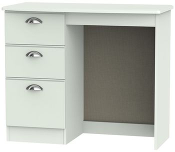 Victoria Single Grey 3 Drawer Dressing Table