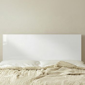 Knightsbridge White Gloss Headboard - Sizes Available